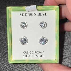 New Addison BLVD earrings 2 sets